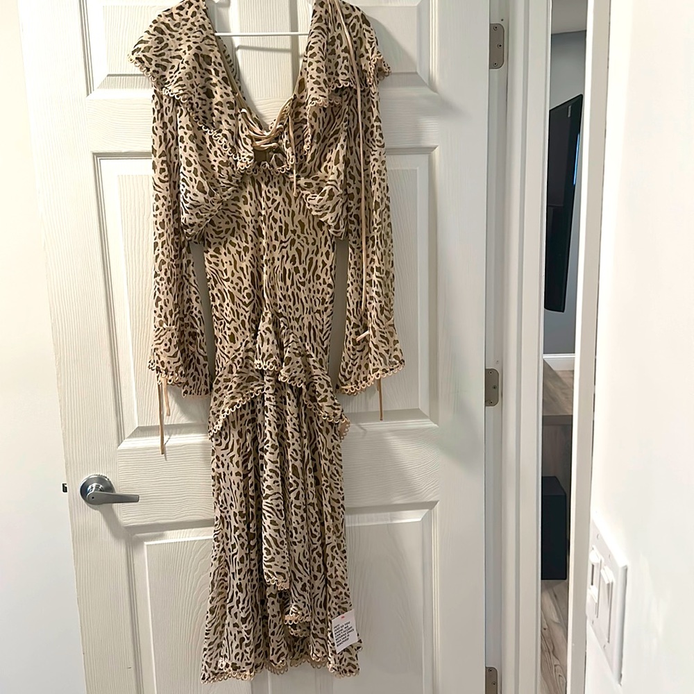 ASOS cheetah dress